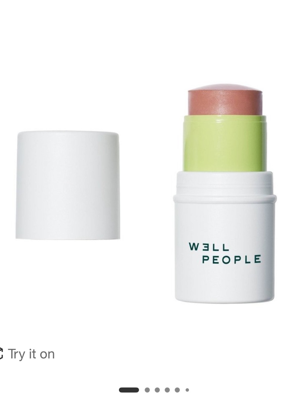Well People Supernatural Stick Multi-Use Blush Lychee Light Beige Pink 0.15oz